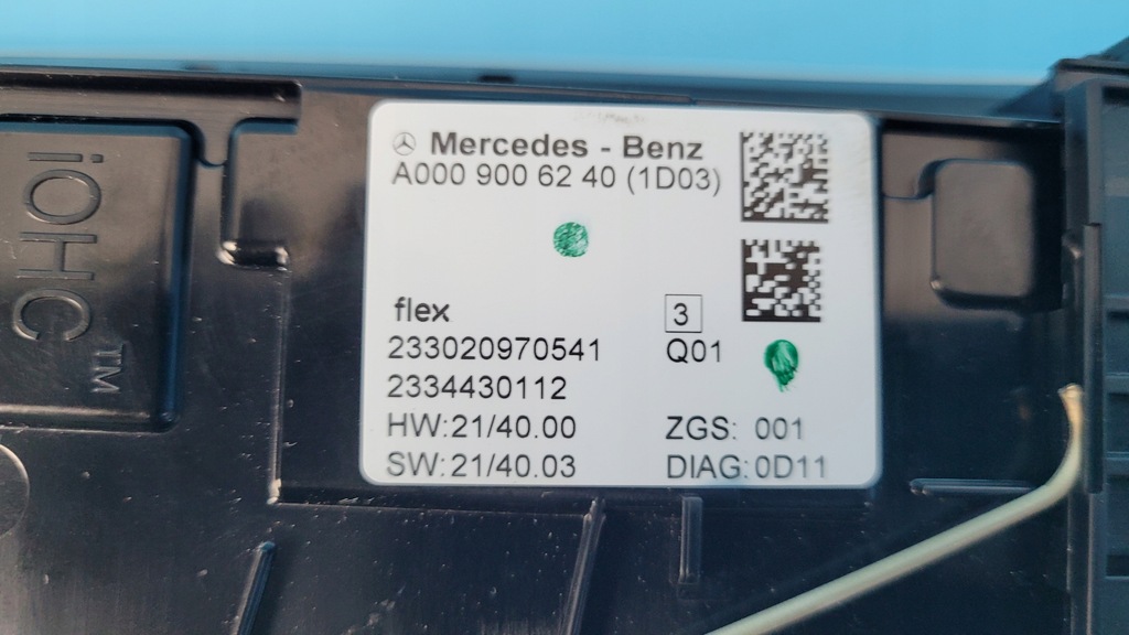 фото №15, Mercedes w206 c200 23r лампа потолочный a0009006240