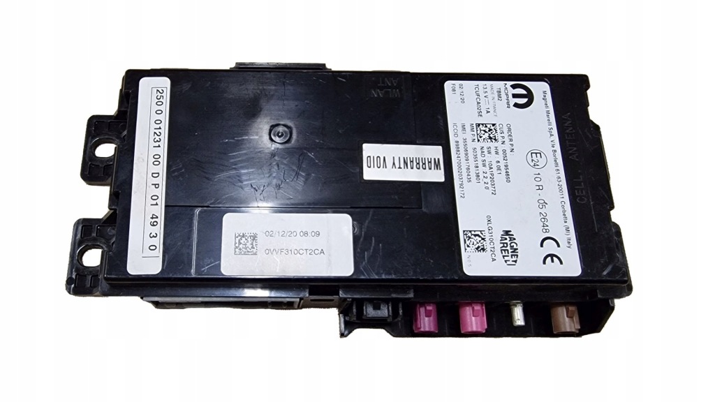 Купити Блок управління telematyczna fiat ducato 2021-