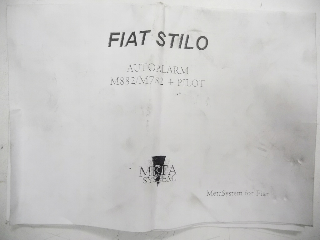 фото №5, Автосигнализация stilo musa ypsilon 2006 orgin 60797113