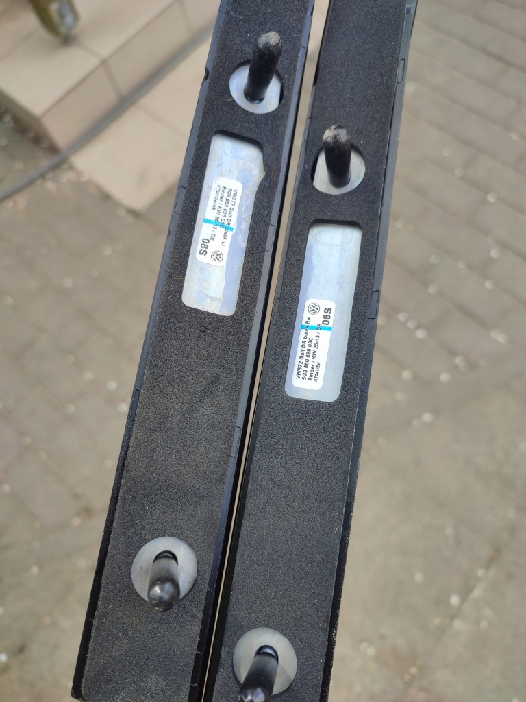 Vw golf 7 рейлінги дахові 5g986002603c , 2503c в Україні