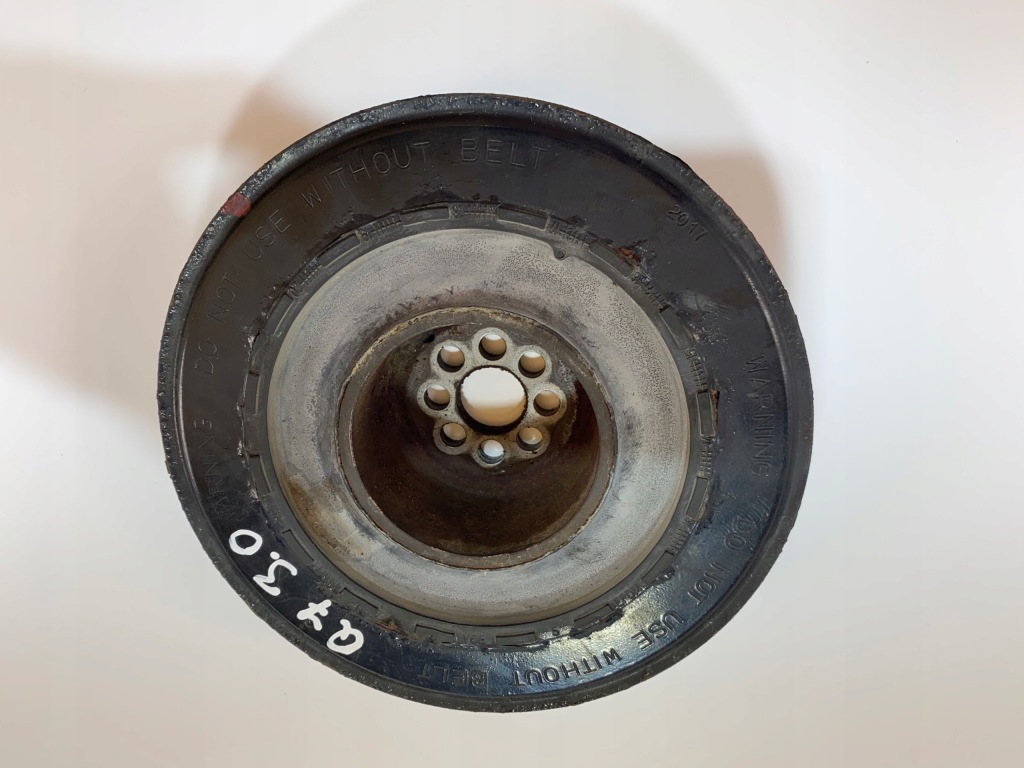 фото №1, Шків колінчастого вала колінчастого audi q7 4l 059105251at 3.0l дизель 176kw 2013