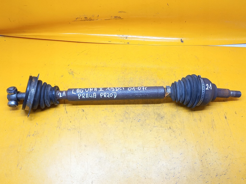 фото №1, Приводной вал renault laguna ii 1,9dci 01-07r механическая коробка передач