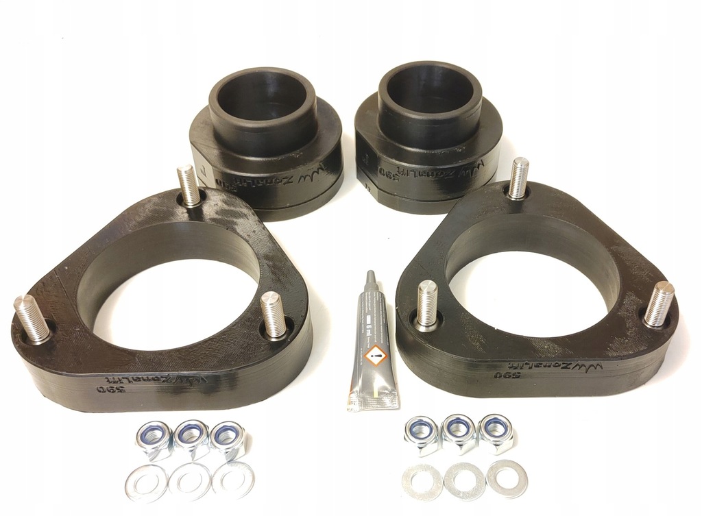 фото №13, Toyota rav-4 iii прокладки pod пружини lift підвіска 2" + 50mm