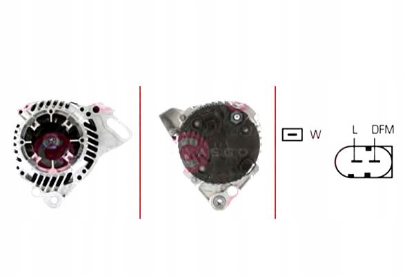 Купить Генератор casco 028903029m cal15306 dra4067 57005