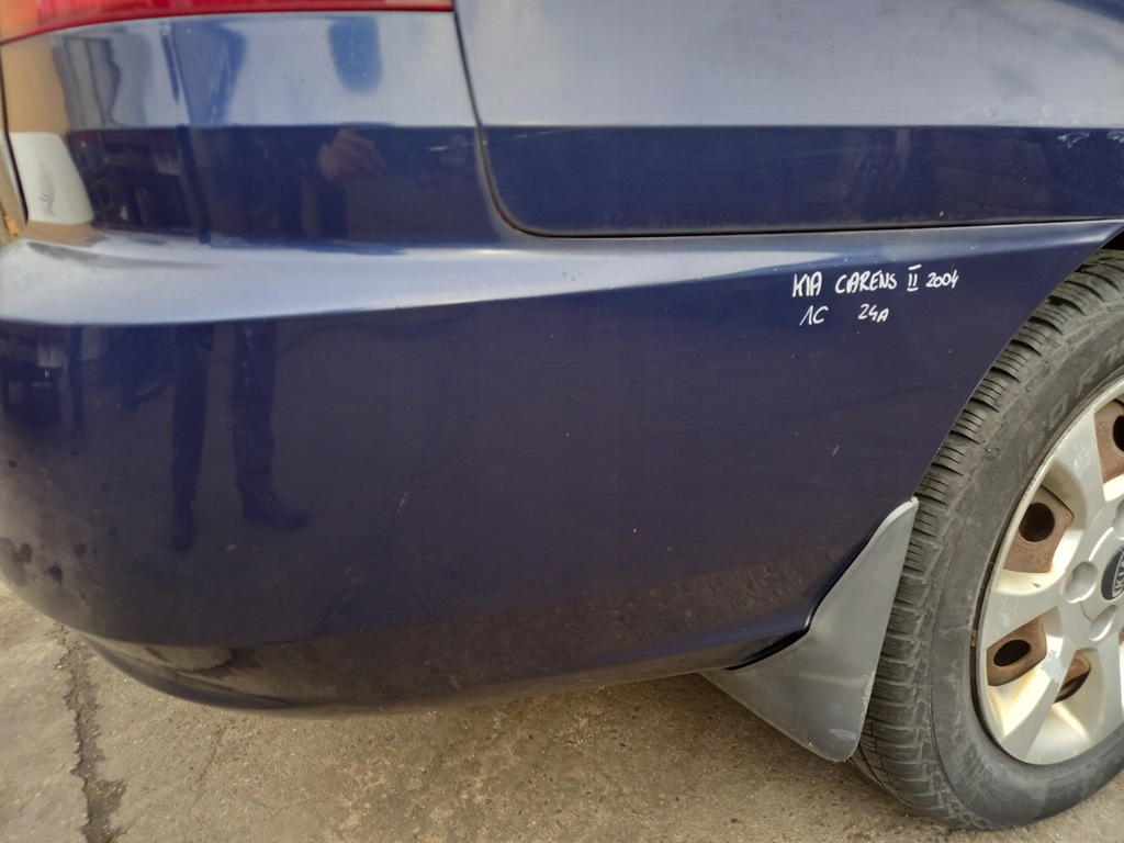 фото №6, Kia carens ii бампер задня задній задній 1c