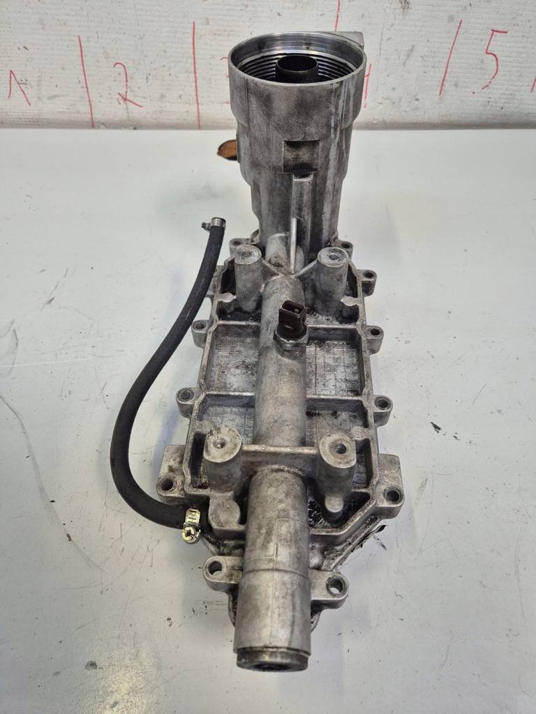 фото №7, Радиатор масла теплообменник тепла основание фильтра bmw e38 e65 740d 4.0d m67