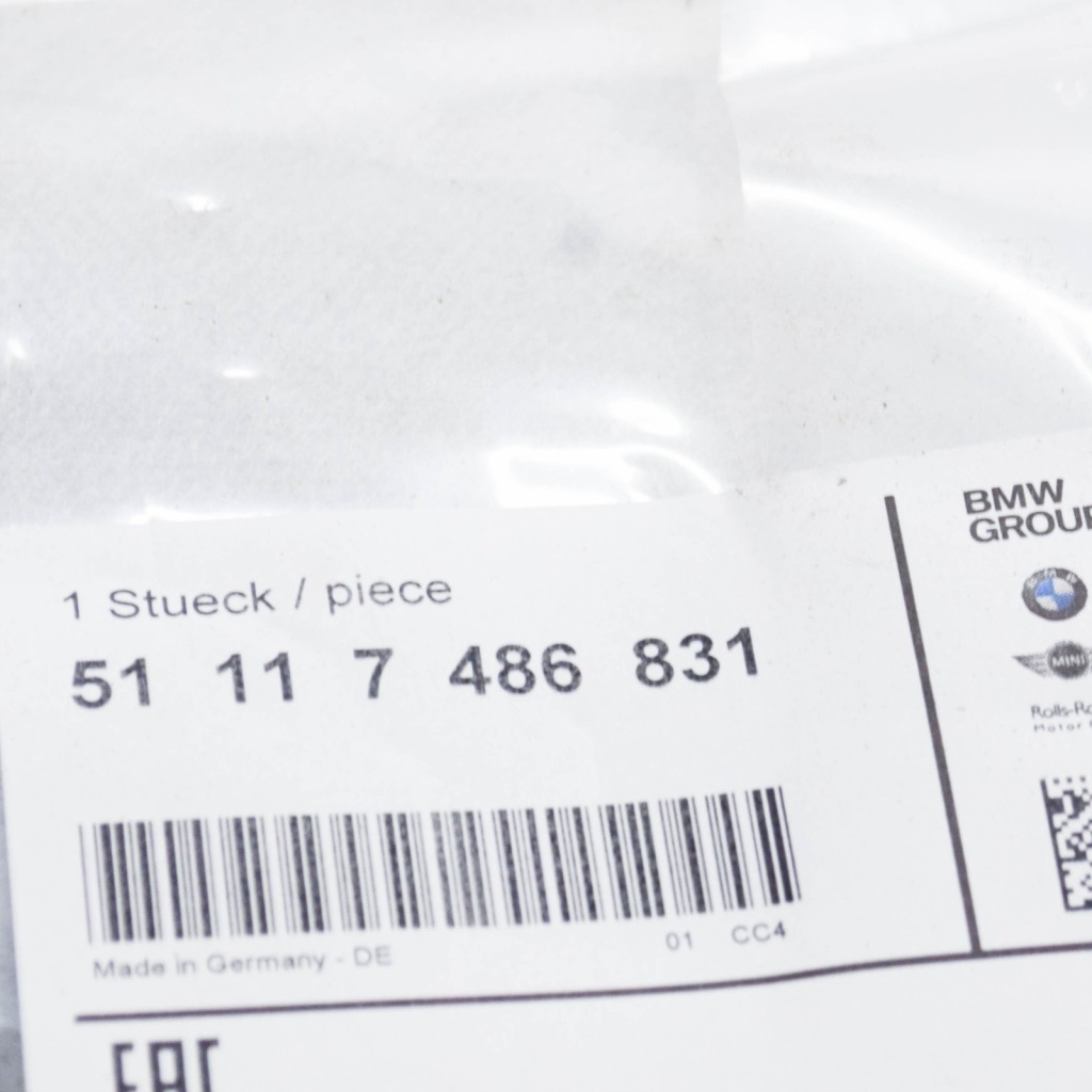 Bmw 7 g11, g12 передний бампер, средняя решётка 7486831 51117486831 Цена