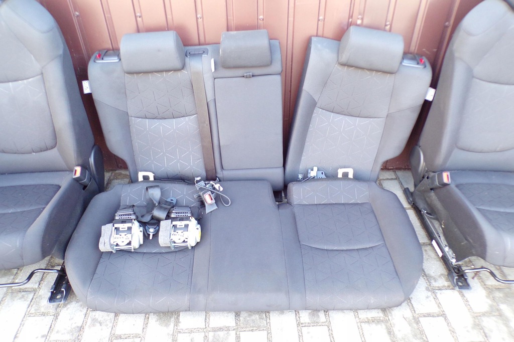 фото №14, Сиденья заднее сиденье обшивки toyota rav4 гибрид 2019-