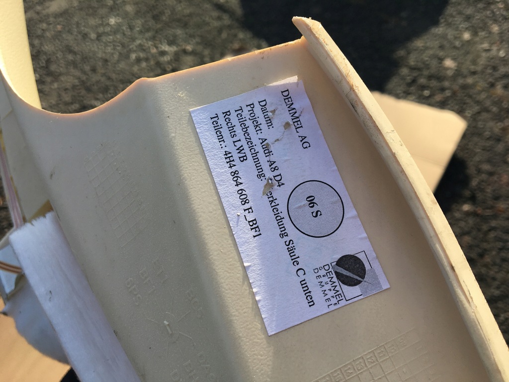 фото №4, Захист стійка поріг права audi a8 d4 long