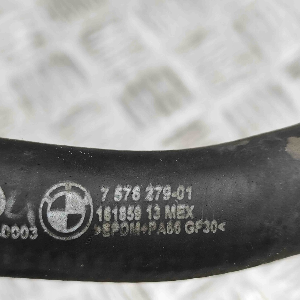 фото №6, Труба охлаждение bmw x5 f15, f85 7576279 29905242 3.0l 280kw 2015
