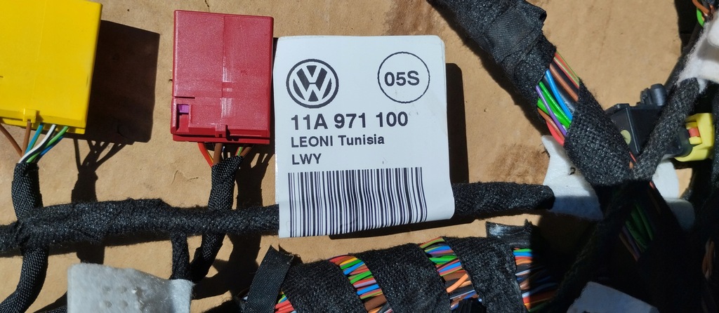 фото №7, Электропроводка жгут салона volkswagen id.4 23r vw id4 11a971100