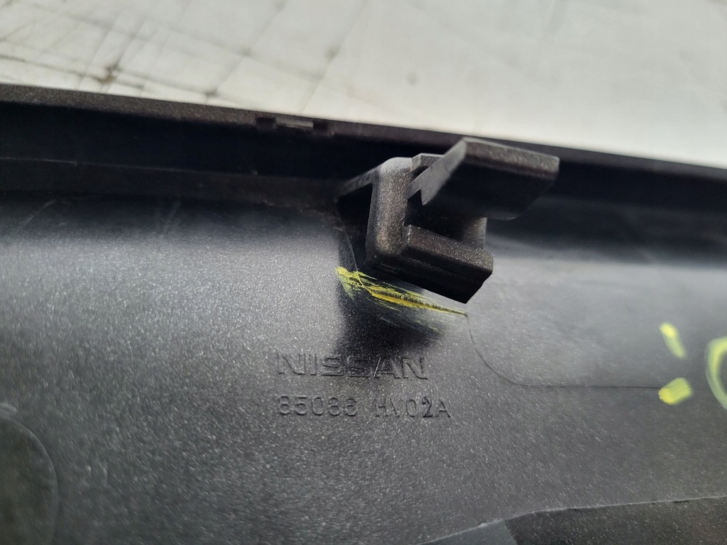 фото №9, Nissan qashqai j11 17- правая молдинг накладка бампера задняя