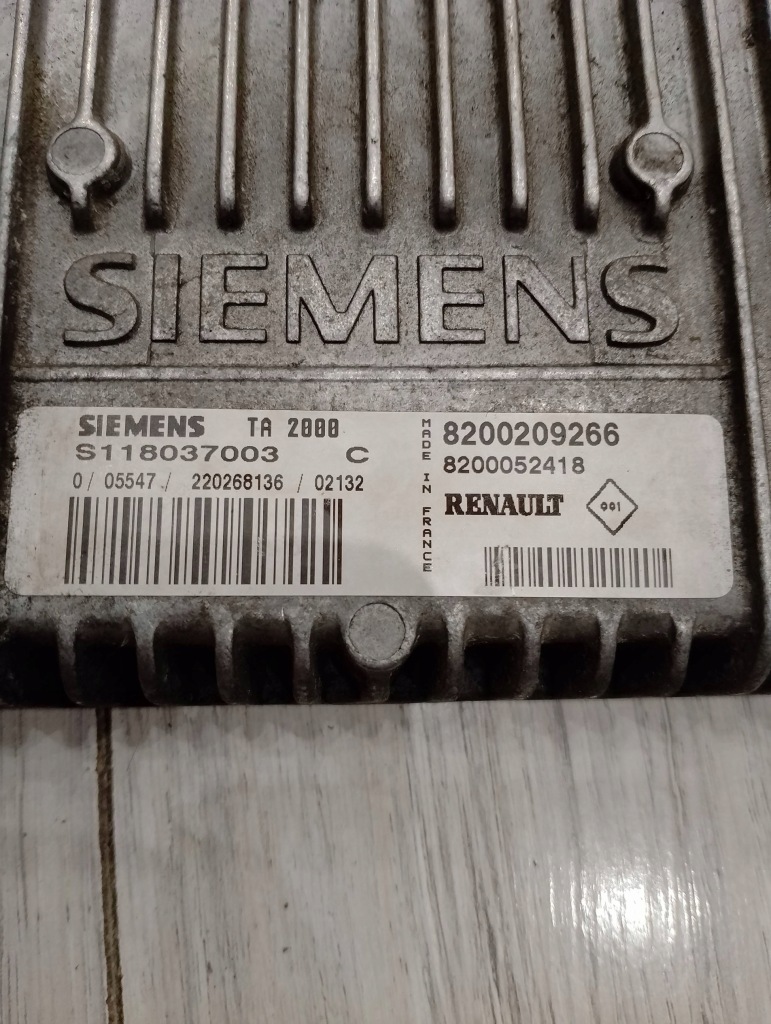 фото №2, Бортовий комп'ютер renault s118037003