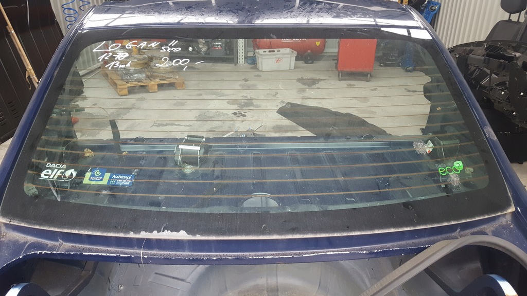 фото №1, Dacia logan ii sedan 2013r стекло задняя