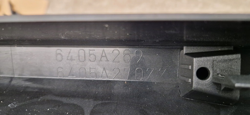 фото №11, Outlander iii 3 lift накладка спойлер перед