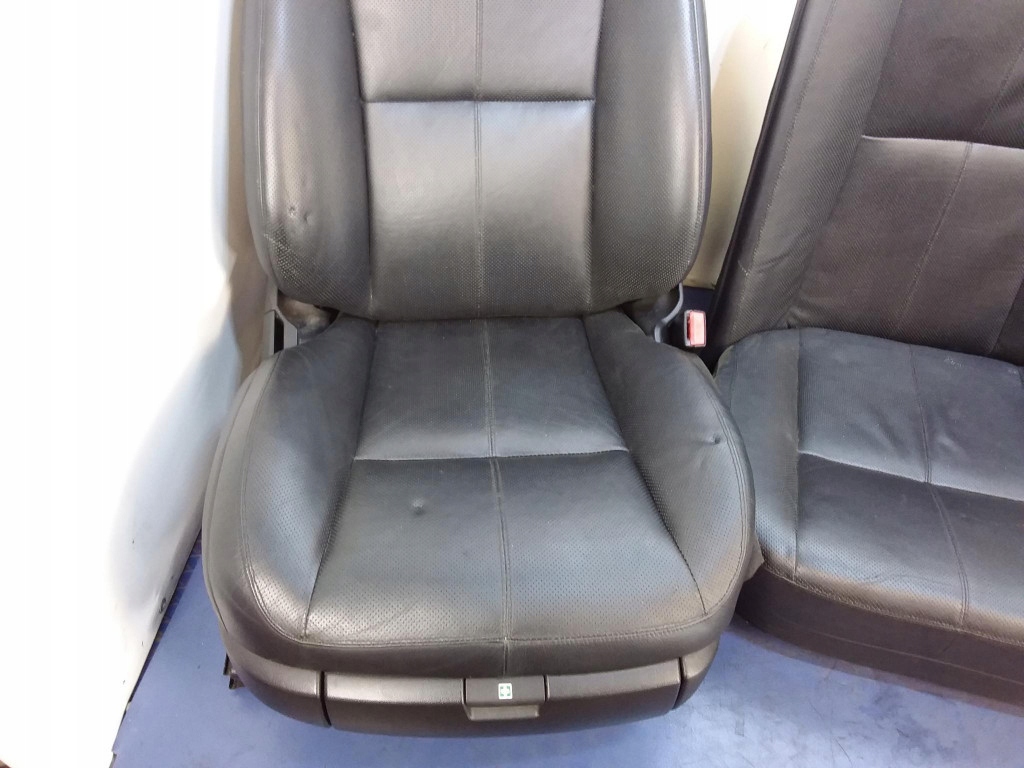 фото №7, Mercedes s w221 сидіння заднє сидіння комплект шкіра