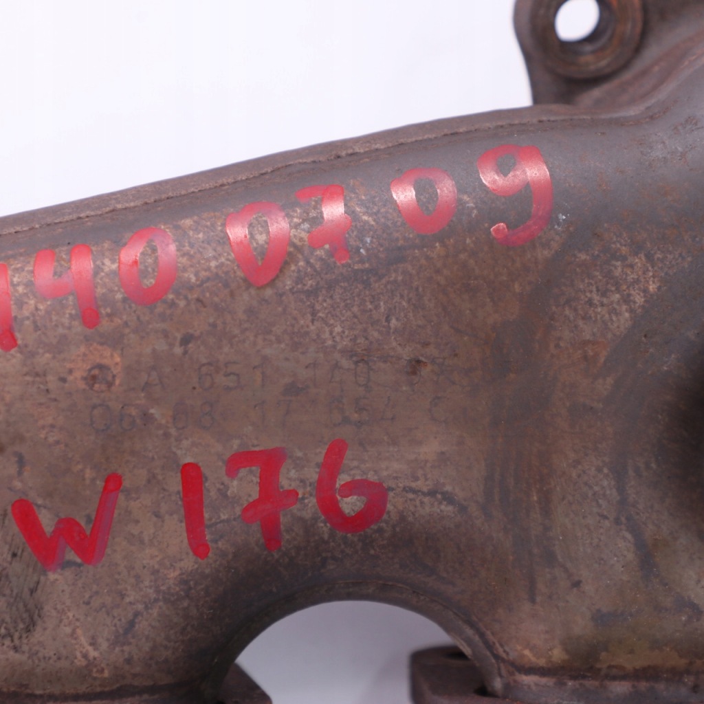 фото №13, Mercedes w176 коллектор выпускной двигателя om651