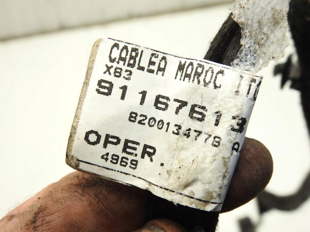 фото №6, Жгут дверь левый перед renault trafic ii