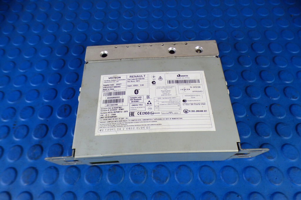 фото №1, Радіо 281156576r стан bdb renault megane iv