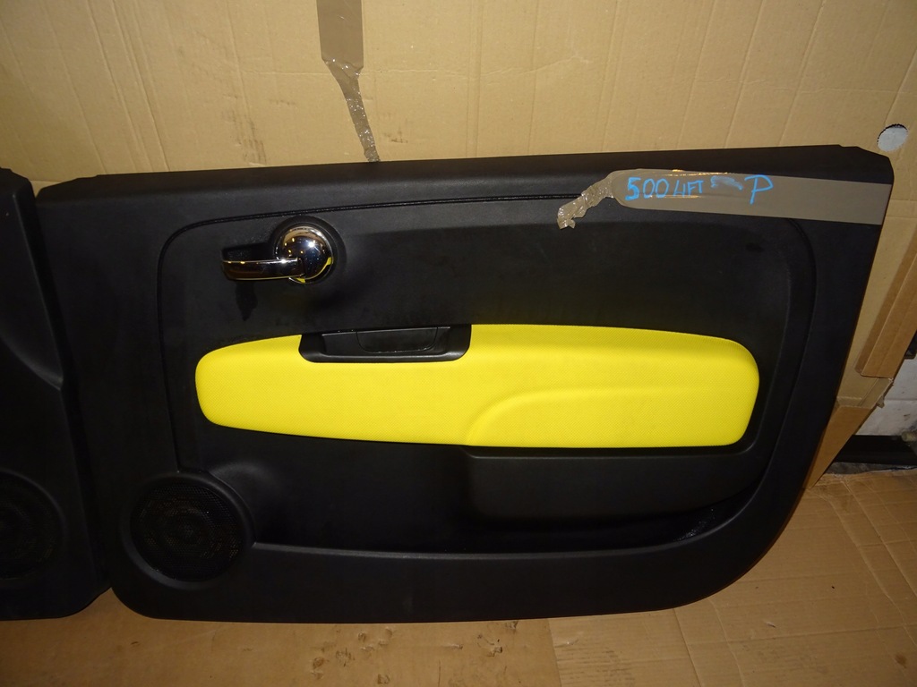 фото №6, Fiat 500 lift обивка дверь левый правый