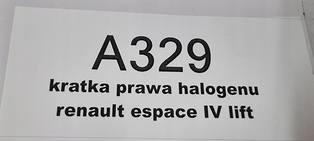 фото №5, Решітка права протитуманної фари renault espace iv lift