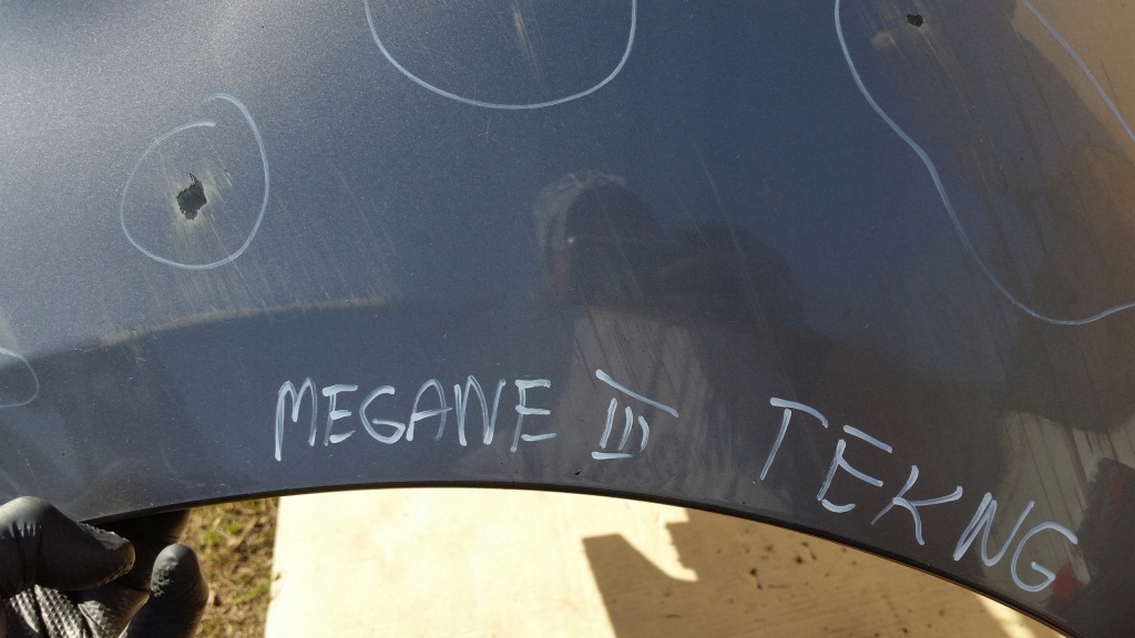 Бампер перед передний renault megane iii kompletny tekng Оригинал