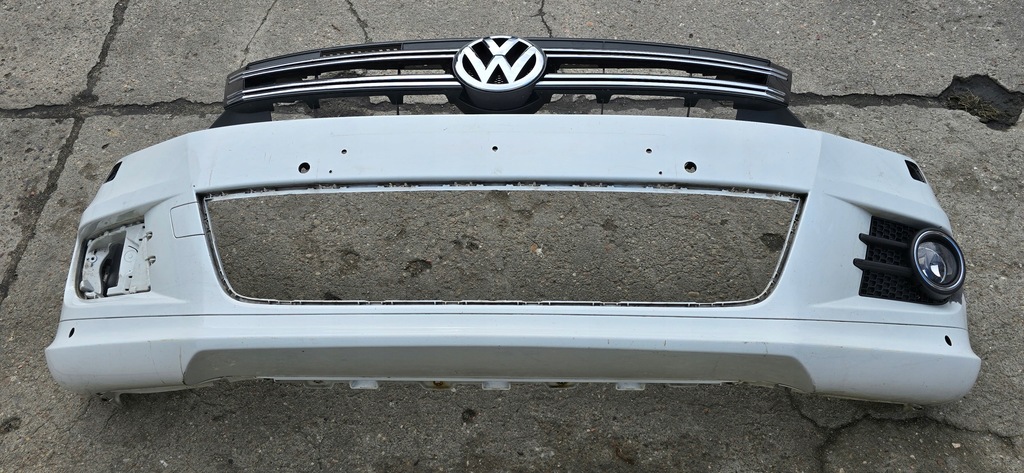 фото №1, Бампер решётка радиатора vw tiguan r-line lift 5n0