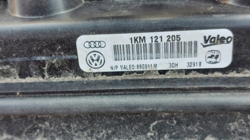 Радиатор воды интеркулер вентилятор 1.6 tdi 2.0 tdi vw golf seat skoda с Разборки