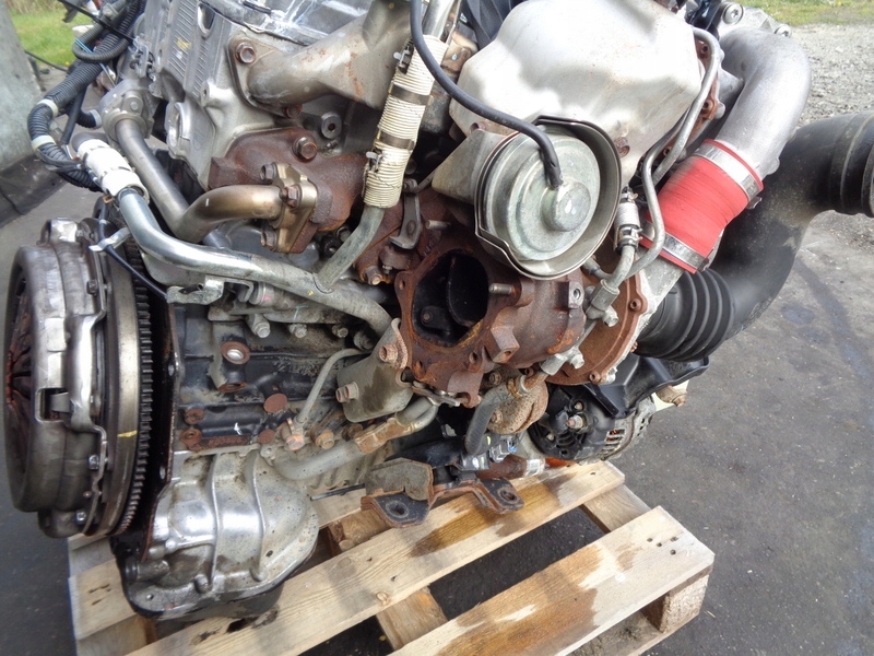 фото №7, Двигатель isuzu d max 2.5 td 4jk1 biturbo 2014r 164km 72k kompletny