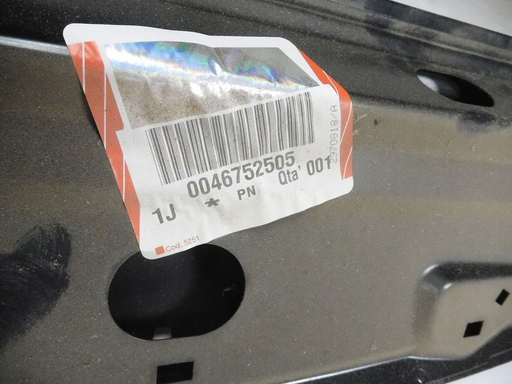 фото №8, Крышка багажника багажника fiat stilo 02 оригинальный номер 46752505