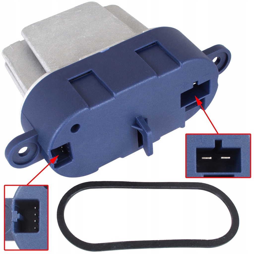 фото №2, Резистор вентилятор салона renault espace iv 4 02-