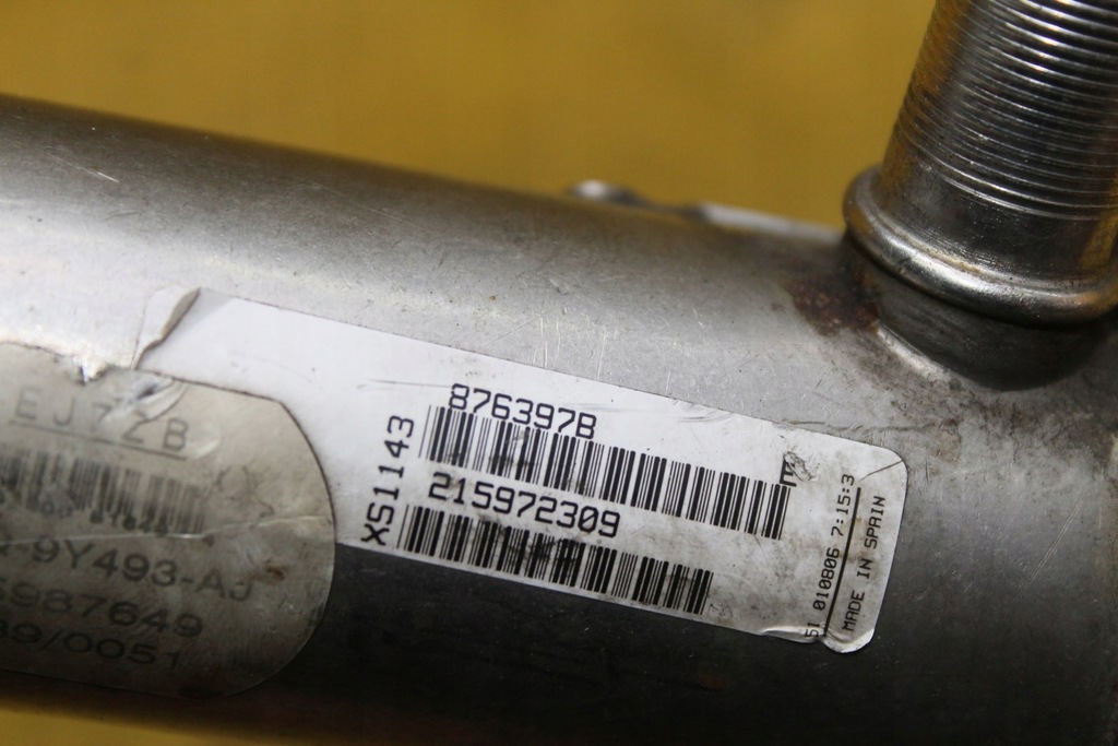 фото №7, Радіатор вихлопних газів jaguar s-type 2.7d 4r8q-9y493aj