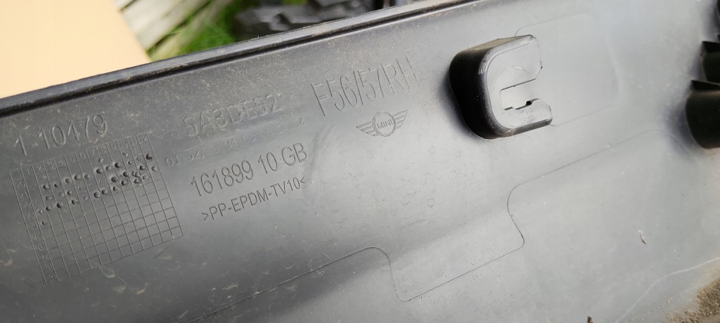 Поріг правий молдинг поріг права mini cooper f56 f57 lci рестайлінг  5a3de52 oryg Ціна