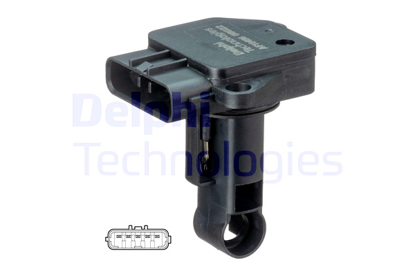 фото №1, Delphi расходомер воздуха toyota auris corolla hiace iv land