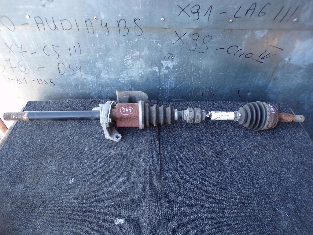 фото №7, Приводной вал правая 391004pa0a renault kadjar 1.2tce