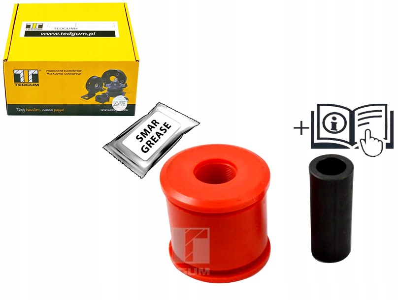 фото №1, Поліуретанова втулка 1szt. ресора задня l/p перед жорсткість 70 sha kia