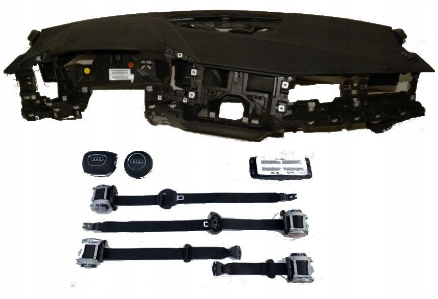 фото №1, Audi a1 82a панель приладів консоль подушки безпеки ремені комплект