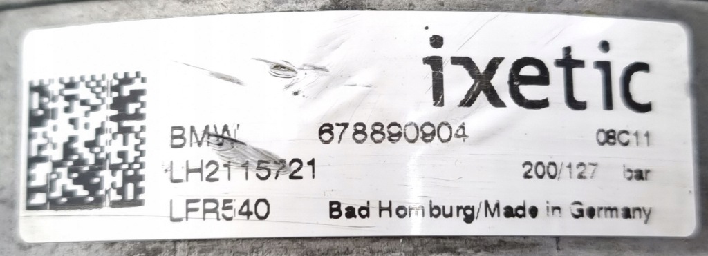 Насос усилителя xdrive bmw f10 f11 678890904 с Разборки