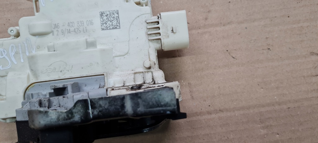 фото №5, A6 c7 4g замок дверь правый задняя 9 pin 4g0839016 a7 4g