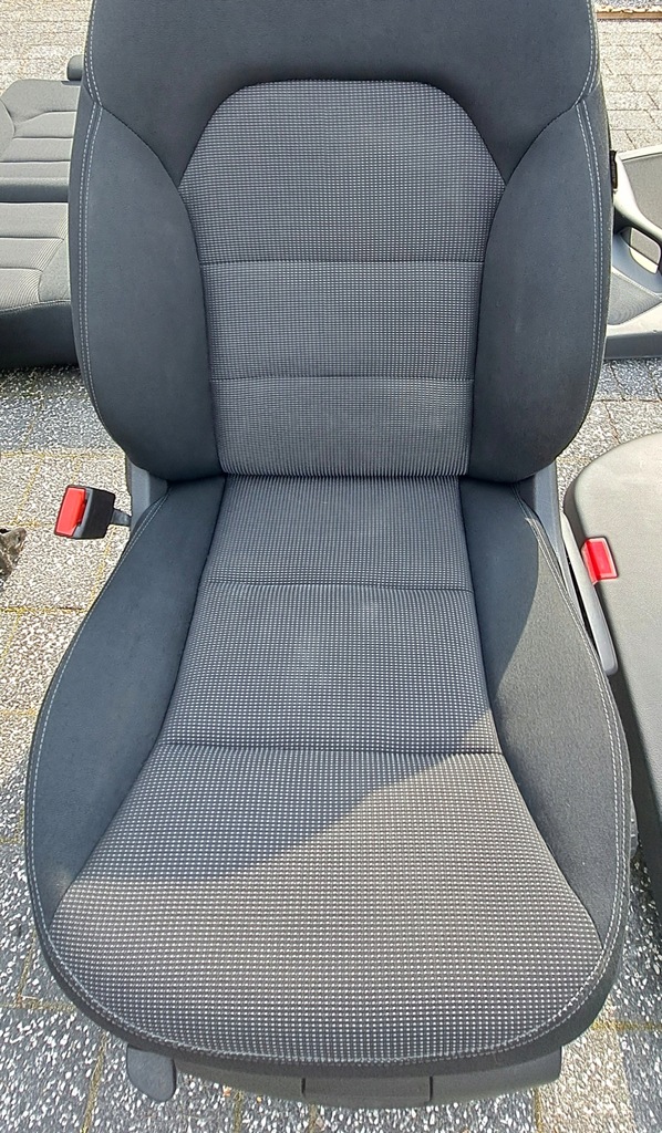 фото №7, Mercedes w246 сиденья с подогревом заднее сиденье обшивки комплект