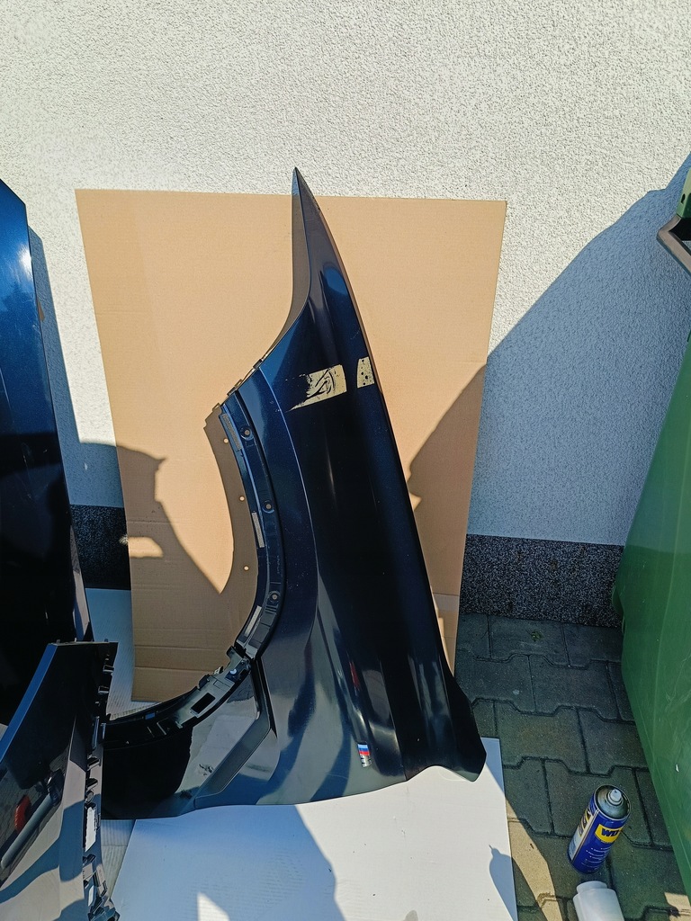 фото №6, Крила перед лівий правий bmw x6 g06 mpakiet 416 карбон schwarz w колір