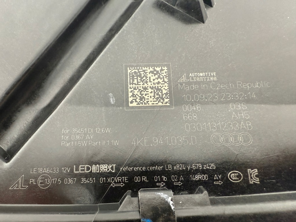 фото №15, Audi q8 e-tron e tron full led matrix digital light лампа левая правая