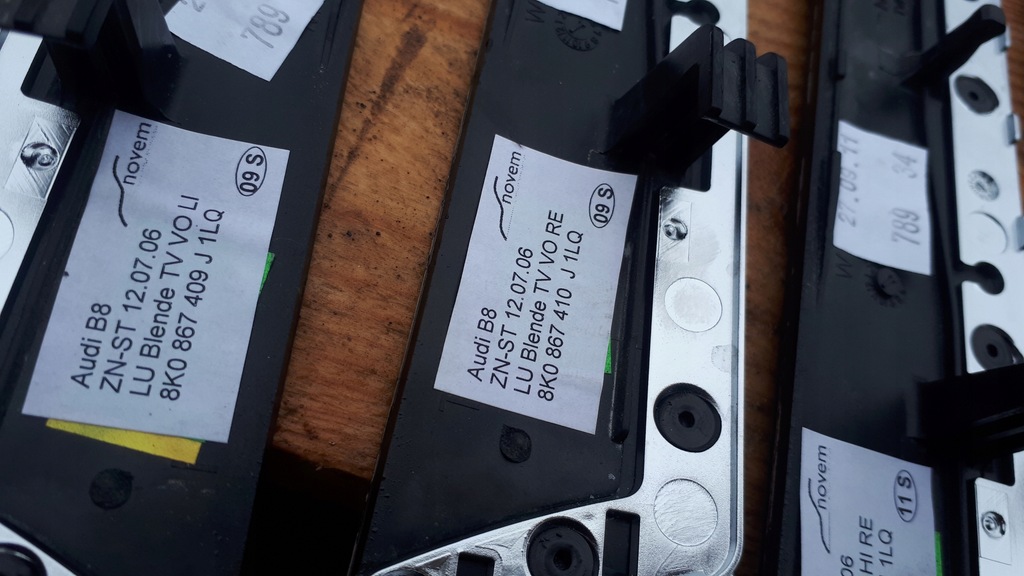 фото №15, A4 b8 s4 dekor накладки piano 1lq s line kpl