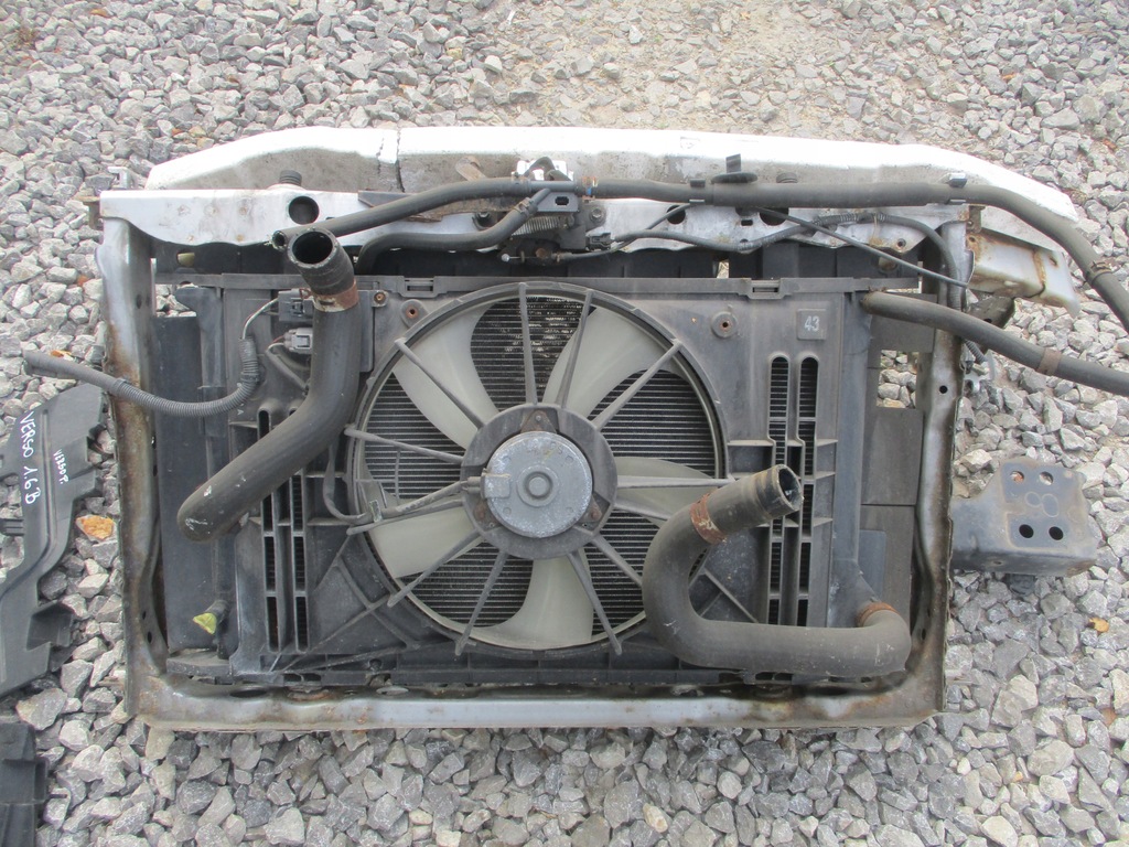 фото №7, Pas передний радиатор балка вентилятор toyota verso 9-12 1.6 vvti бензин