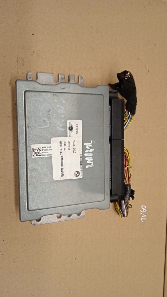 фото №4, Mini cooper r50 fl модуль ecu 1.6b 7562624