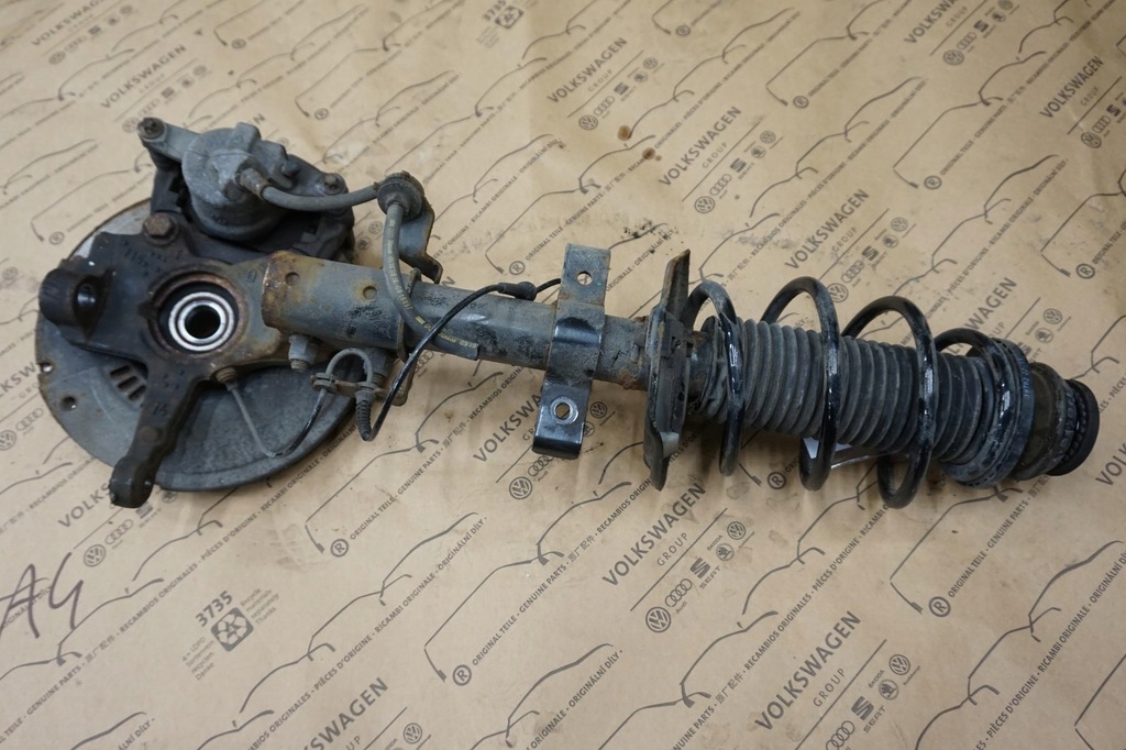 фото №5, Амортизационная стойка правый поворотный кулак renault clio v 5 1.0tce