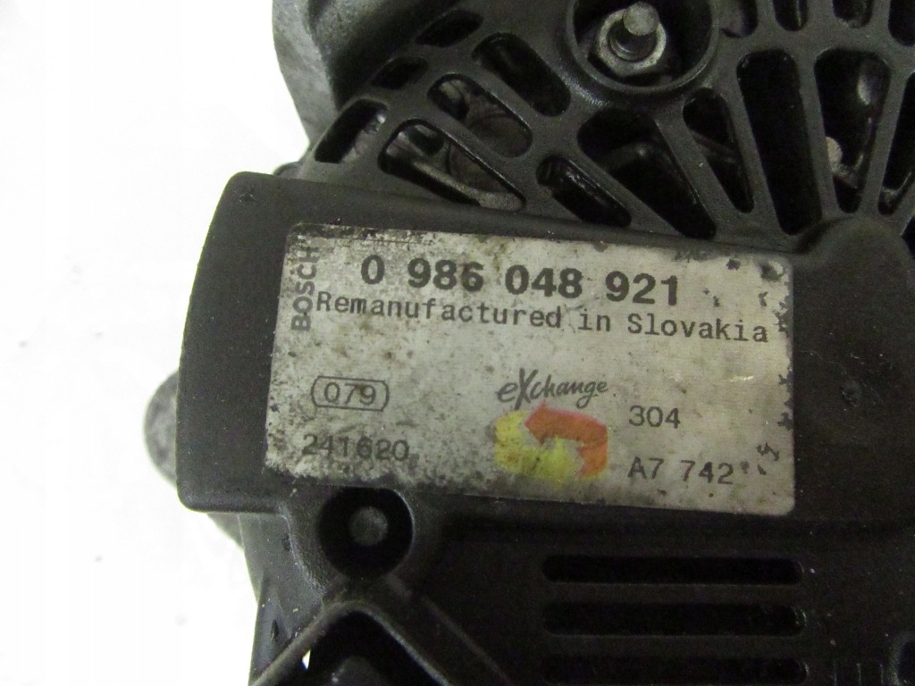 Генератор bmw e46 e53 x5 e83 x3 2.0 m47n 3.0 m57n 150a 0986048921 Зі Шроту