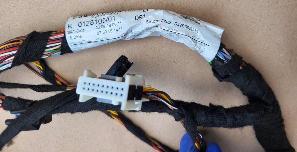 фото №11, Джгут електропроводка роз'єми дроти електричний mercedes c w205 оригінальний номер europa