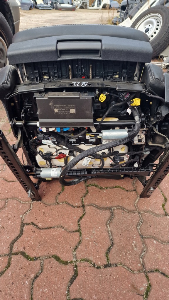 фото №15, Сиденья подогрев перед задняя заднее сиденье обшивки europa skoda octavia iv scout