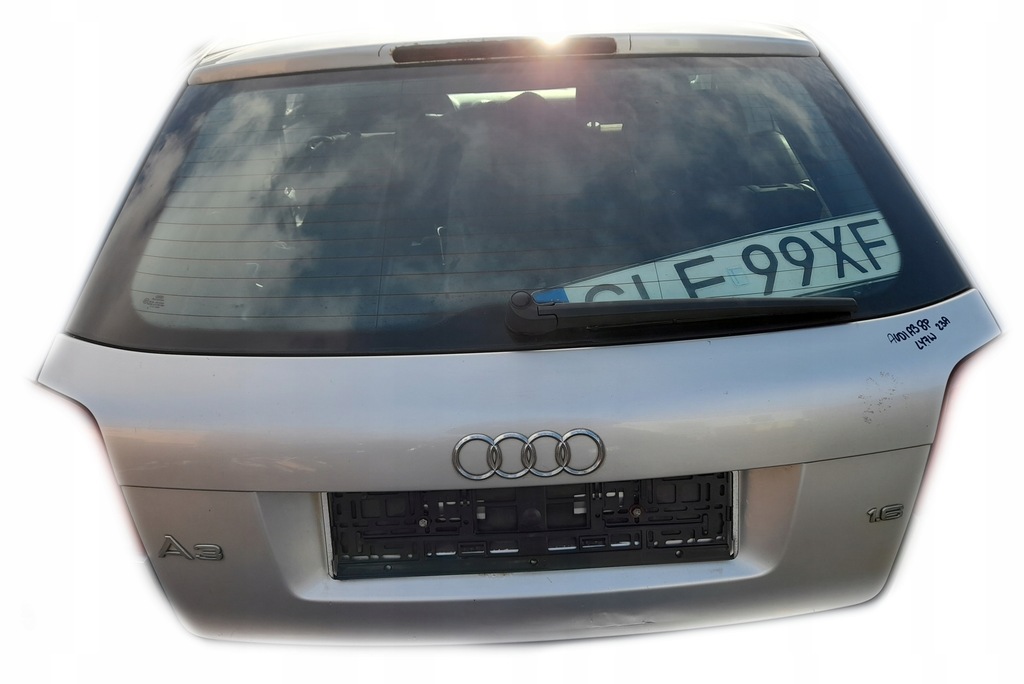 фото №1, Audi a3 8p кришка багажника багажника задня задня ly7w